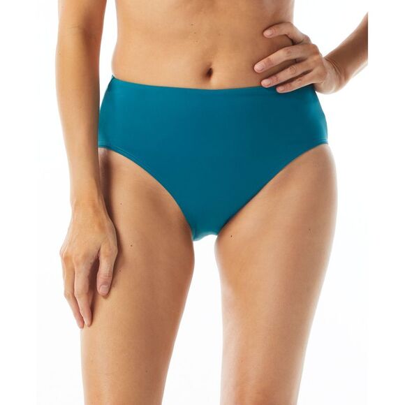 Contours High-Waist Bikini Bottoms